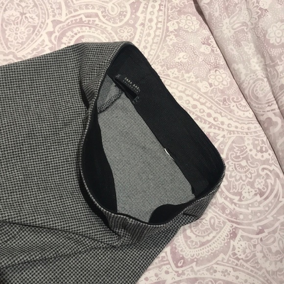ZARA Basic Houndstooth Leggings - Picture 5 of 5